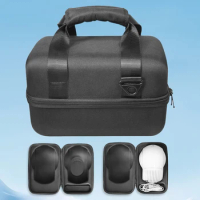 Hard EVA Travelling Case Square Speaker Case Carry Bag Loundspeaker Handbag Storage Box for Devialet Phantom II 95/98dB Speaker