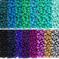 Multicolour Glass Seed Beads Bottled/Bagged Loose Beads DIY Craft Bracelet Beads for Jewelry Making Supplies Necklace Accessorie