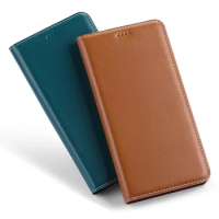Babylon Genuine Leather Phone Case For vivo X90 X60 X60s X60t X70 X80 Pro Plus Lite Flip Phone Cover Cases