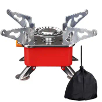 Camping Gas Stove Outdoor Tourist Burner Cooker Portable Picnic Cookware Hiking Backpacking Stove Burner Outdoor Camping Stove