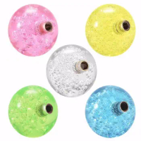 4CM Replacement Colorful Crystal Handle Top Ball Head Arcade Game for Sanwa/Zippy Joystick DIY Arcade Game Machine Parts PXPF