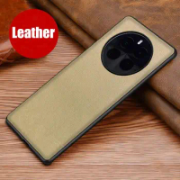 For Oppo Realme GT5 Pro Leather Protective Phone Case For Realme GT2 Pro Soft Bumper Shockproof Cover For Realme 11 10 Pro Plus