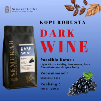 Semekar Coffee - Biji Bubuk Kopi Robusta Dark Wine Fermentation Process Fresh Roasted