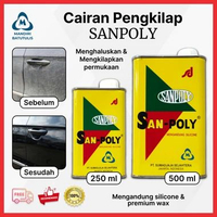 Cairan Pengkilap Logam SANPOLY - Pengkilap Mobil Motor Sanpoly 250gram 500gram 500gram