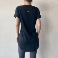 เสื้อกีฬาสำหรับผู้หญิง, เสื้อแขนสั้น, ปกสะโพก, เสื้อออกกำลังกายยิม, ฟิตเนสออกกำลังกาย, Zumba และพิลา
