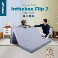 Kasur Lipat Lantai IN THE BOX Flip Z - Gratis Bantal & Tas Kasur Lipat 120 x 200
