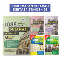 1088 SOALAN OBJEKTIF SEJARAH KERTAS 1 TINGKATAN  1 2 3 4 5 UPSA UASA SPM