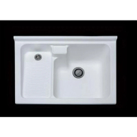 【大巨光】60CM 洗衣槽 固定式洗衣板(UA-360 耐磨易清洗、耐衝擊、不滲汙)