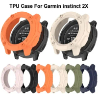 Soft Edge Shell Screen Protector Watch Case For Garmin instinct 2X Smart Watch Protective Bumper Cover Frame Accessories