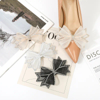 รองเท้าส้นสูงแบบถอดได้, สำหรับผู้หญิง, สไตล์ PX666-20, ดีไซน์โบว์ใหญ่, รองเท้าแฟชั่น, ตกแต่งโบว์, เห