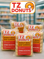 TZ Donut Susu Jumbo Premium | Donat Frozen Montok & Lembut | Siap Goreng Anti Gagal
