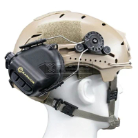 EARMOR M31 MOD4 Tactical Headset &amp; Exfil Rail Adapter Set 6 Color Aviation Noise Reduction Headset
