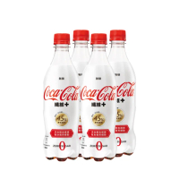 【Coca-Cola 可口可樂】纖維+ 寶特瓶600ml x4入/組(無糖)