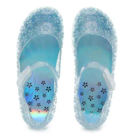 Children Girls Sandals Summer Jelly Shoes Dance Party Cosplay Shoes For Kids Toddler Hollow Beach Slippers for Girls 2-8 Years