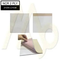 Nota NCR Kosong 2 Ply Ukuran 21x21 cm | Kertas NCR Putih-Pink | Bon Jualan 2 Rangkap - MJB