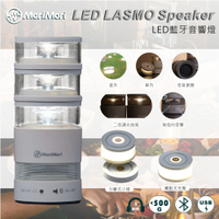 新品上市【MoriMori】LASMO Speaker LED藍芽音響燈 照明+音樂 小夜燈 露營燈 喇叭 露營 居家