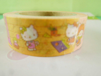 【震撼精品百貨】Hello Kitty 凱蒂貓 紙膠帶-MX圖案-遊戲 震撼日式精品百貨
