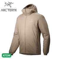 【ARC'TERYX 始祖鳥 男 Atom化纖外套(連帽)《煙燻棕》】X000007487/連帽外套/防風外套/保暖外套