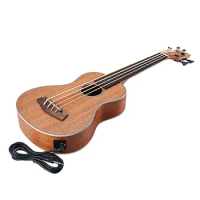 Baritone Ukulele 30 Inch Ukelele Uke 4 String Guitar With Charge Cable