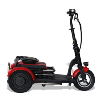 China Foldable Electric Power Tricycle Scooter Adult 3 Three Wheel Price Cheap Tricycles For Elderly Disabled