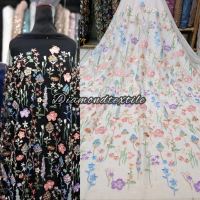 BAHAN/KAIN TILLE MULTICOLOR/TILLE BORDIR VALENTINO/TILLE3D