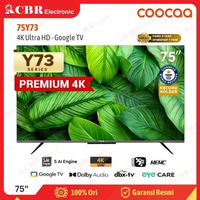 TV COOCAA 75 Inch LED 75Y73 (4K LED – Google TV)