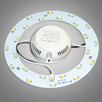LED室內吸頂燈配件燈條改造板圓環形燈泡光源改裝節能燈貼片燈珠