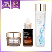 *ESTEE LAUDER雅詩蘭黛 年輕金三角組(原生露200ml*1+膠原霜75ml*1+修護露50*1)(公司貨)