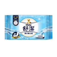 【Kleenex 舒潔】濕式衛生紙 40抽x4包(天然綠茶複合配方)