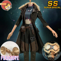 Fluorite Cosplay Costume Game Identity V Lily Barriere Cosplay Cheerleader Costume and Cosplay Wig CoCos-SS