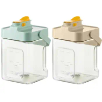 Refrigerator Juice Water Pitcher Fruit Teapot Ice Kettle Dispenser Cold Kettle With Faucet Portable Juice Drink Dispenser