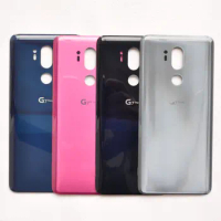 ZUCZUG New 3D Glass Battery Cover For LG G7 ThinQ G7+ G710 G710EM Rear Housing Back Case With Adhesive+Logo