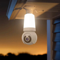 Camera Dome IP Trong Nhà 3MP Đèn Ngủ Ứng Dụng Không Dây 360 Độ Phát Hiện Tầm Nhìn Ban Đêm IR Báo Độn