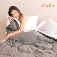 【LooCa】石墨烯遠紅外線抗菌保暖冬被2入-獨家款-6x7尺(贈石墨烯枕套x4)
