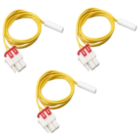 3Pcs DA32-00006W Refrigerator Defrost Temp Sensor Replacement for Samsung AP41336842 DA32-10105R DA3