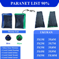 Paranet List Terpal 90% Lebar 3 Meter Anti UV | Shading Net Peneduh | Shading Net Tanaman Hidroponik