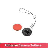 Adhesive Camera Tethers Safety Leash Anti-lost Rope Anti-Fall Rope for Gopro 12 11 10 9 8 Hero 7 6 5 4 SJCAM AKASO Accessories