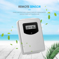 Digital Wireless Thermometer Sensor Forecast Temperature Humidity Remote Indoor