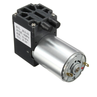 ปั๊มสุญญากาศดูดแรงดันลบขนาดเล็ก, DC 12V, 5L/min, 120kpa, พร้อมที่ยึด, Wanyeli