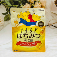 日本 Asahi 朝日 小熊維尼 蜂蜜風味糖 54g 蜂蜜喉糖 喉糖