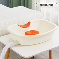孕產婦月子洗頭泡頭盆水迴圈老人平躺式洗頭盆頭療小水泵恆溫