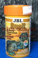 【西高地水族坊】德國JBL Rugil 小型水棲龜鱉條狀飼料 (100ml瓶裝)