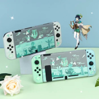 Oled Case Nintendo Switch Dockable Anime Protective Shell Cover For Nintendo Switch OLED Shell JoyCo