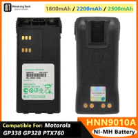HNN9010A Battery Ni-Mh DC 7.2V Anti-explosion Compatible For Motorola GP338 GP328 Ham Radio PTX760 Pro5150 PTX760 Walkie Talkie