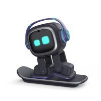Emo Robot Intelligent Emotional Interaction Voice Dialog Ai Desktop Toys Children Companion Electronic Pet