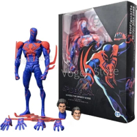 Spiderman 2099 Ct Action Figure Across The Universe S.H.Figuarts Miguel O'Hara Spiderman Miles Morales Gwen Stacy Figures Toys
