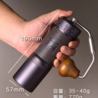 1zpresso J Ultra super portable coffee grinder manual coffee bearing Black burr super coffee grinder