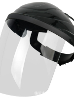 防護面罩 防疫面罩 夏電焊面罩烤全臉隔熱輕便頭戴式防打眼焊氣防護面具焊帽面屏全臉『TS6382』