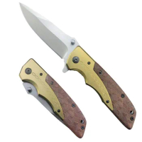 Ztech DA77 Folding Knife Outdoor Pocket Knives Ball Bearing Flipper Hunting Tactical Tools EDC Swiss Army Survival