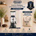 DeLonghi KG521.M Dedica Digital Coffee Grinder - Penggiling Kopi Elektrik